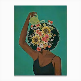 Afroflora Canvas Print