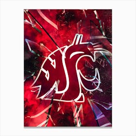 Washington State Cougars 1 Canvas Print