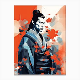 Subtle Samurai Heritage Canvas Print