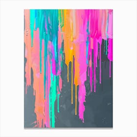 Dripping Paint 4 Canvas Print
