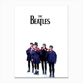 the Beatles britpop music band 4 Canvas Print