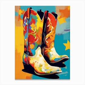 Matisse Inspired Cowgirl Boots 11 Canvas Print
