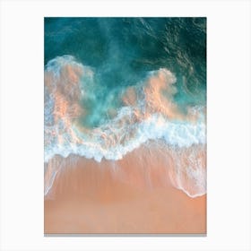 Aerial View Of The Ocean 1 Canvas Print