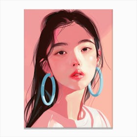 Asian Girl 36 Canvas Print