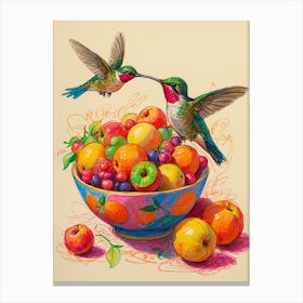 Hummingbirds 3 Canvas Print