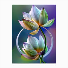 Lotus Flower 153 Canvas Print