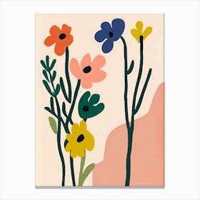 Flowers In Bloom Canvas Print