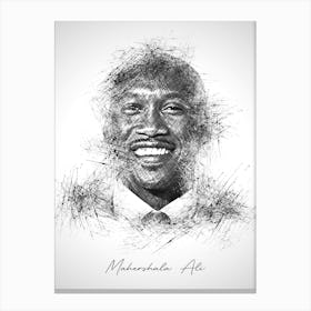 Mahershala Ali Canvas Print