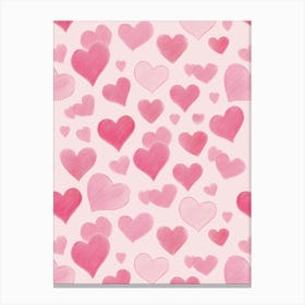 Pink Love Canvas Print