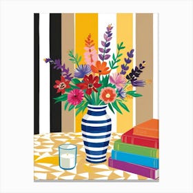 Flowers In A Vase 25 Canvas Print