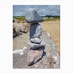 Balancing Stones Canvas Print