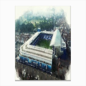 Everton Goodison Park Canvas Print