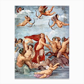 The Triumph Of Galatea, Raphael Canvas Print