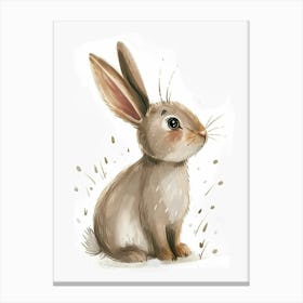 Dutch Rabbit Kids Illustration 2 Canvas Print