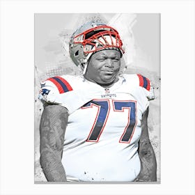 Trent Brown New England Patriots Canvas Print