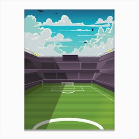 Soccer Stadium Canvas Print