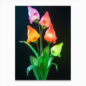 Bright Inflatable Flowers Lily Of The Valley 2 Canvas Print