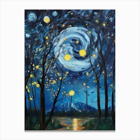 Starry Night 219 Canvas Print