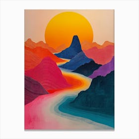 'Sunrise' 60 Canvas Print