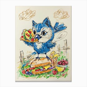 Blue Jay 5 Canvas Print