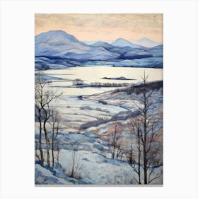 Loch Lomond And The Trossachs National Park Scotland 3 Canvas Print