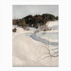 'Winter Landscape' Canvas Print