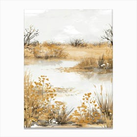 Marshland 3 Canvas Print