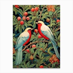 Birds In A Tree Canvas Print