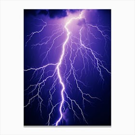 Lightning Bolt Canvas Print