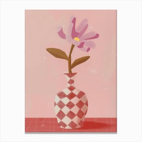 Wild Flower Vase 4 Canvas Print