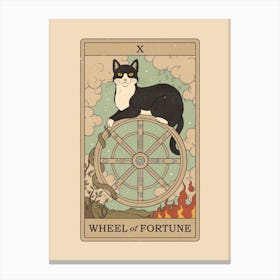 Wheel Of Fortune  Redesign Canvas Print