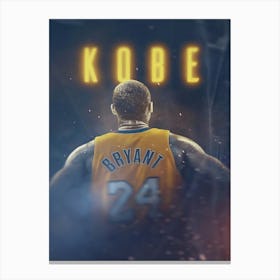 Bryan Kobe Canvas Print