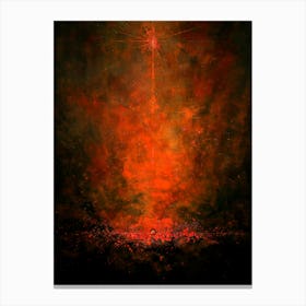 Bubbling Fire and Brimstone to the Sky Canvas Print