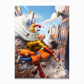 One Punch Man 1 Canvas Print