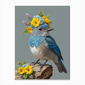 Blue Jay 4 Canvas Print