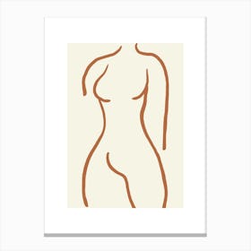 Woman'S Body 3 Canvas Print