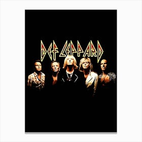 Def Leppard 1 Canvas Print