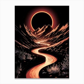 Eclipse Of The Sun 2 Canvas Print