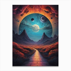 Path To The Stars Canvas Print