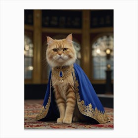 King Cat 7 Canvas Print