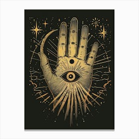 All Seeing Hand 1 Canvas Print