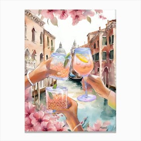 Cheers Print - Venice Canvas Print