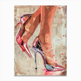 High Heeled Shoes 12 Canvas Print