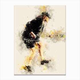 angus young acdc 1 Canvas Print