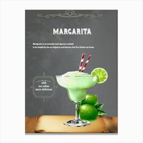 Margarita Canvas Print