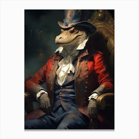 Crocodile Canvas Print