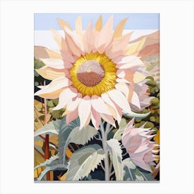 Sunflower 2 Flower Painting Canvas Print