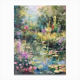 Floral Garden Garden Melodies 2 Canvas Print
