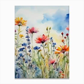 Wildflowers Canvas Print