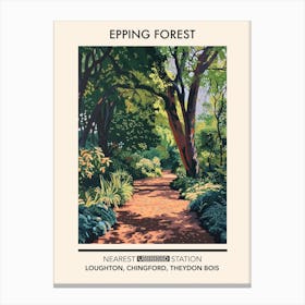 Epping Forest London Parks Garden 4 Canvas Print
